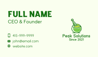 Mortar & Pestle Herb Business Card
