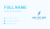 Thunder Bolt Charge Business Card