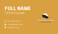 Beret Fashion Hat Business Card Design