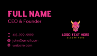 Demon Business Card example 1