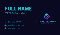 Community People Organization Business Card Design