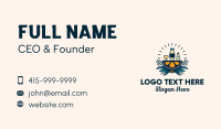 Lemon Kombucha Bar Business Card Design