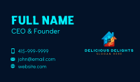Ice Fire House Business Card Design