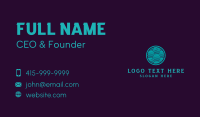 Coder Business Card example 4