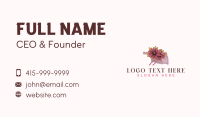 Oklahoma Indian Blanket Flower Business Card Design