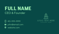 Forest Tree Coffee Cafe Business Card