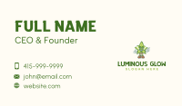 Cannabis Head Weed Business Card Image Preview