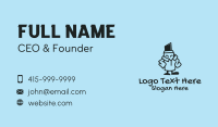 Doodling Business Card example 3