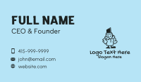 Mural Artist Business Card example 1