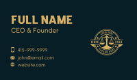 Jurist Legal Courthouse Business Card Image Preview