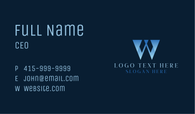 Luxury Hotel Property Business Card