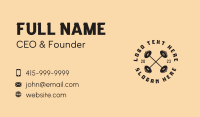 Power Lifting Business Card example 2