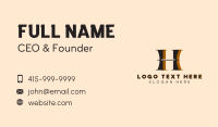 Hotel Property Architect  Business Card