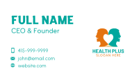 Double Mind Health Heart Business Card Image Preview