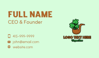 Four Leaf Clover Business Card example 1