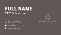 Florist Hand Decorator Business Card