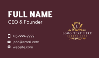 Royal Premium Crest Business Card