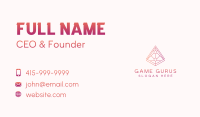 Pyramid Architecture Agency Business Card