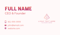 Pyramid Architecture Agency Business Card