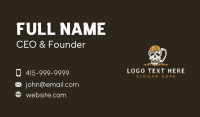 Skull Beer Mug Business Card
