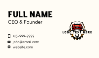 Car Wrench Garage Business Card