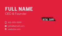 Nightmare Business Card example 3