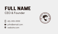 Barbershop Man Beard Business Card