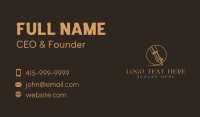 Calligraphy Pen Nib Business Card