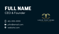 Luxury Professional Letter C Business Card