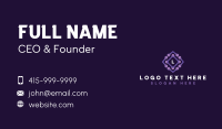 Software Digital Technology Business Card