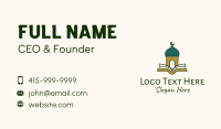 Quran Mosque Temple Business Card