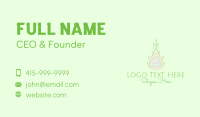 Minimalist Dragon Fruit  Business Card Design