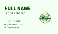 Mountain Lake Nature Business Card