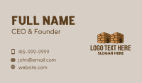 Brick House Contractor Business Card