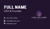 Waveform Business Card example 1