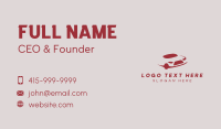 Race Vehicle Transport Business Card