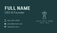 Natural Acupuncture Therapy  Business Card Design
