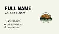 Construction Roofing Builder Business Card