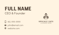 Hipster Gentleman Menswear Business Card Image Preview