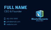 Window Glass Business Card example 3