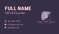 Social Club Business Card example 2