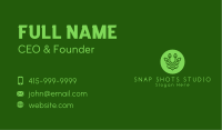 Green Natural Plant Business Card