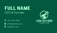 Fast-moving Business Card example 2