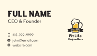 Draught Beer Business Card example 4