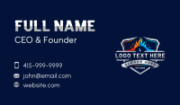 Fire Ice Ventilation Business Card