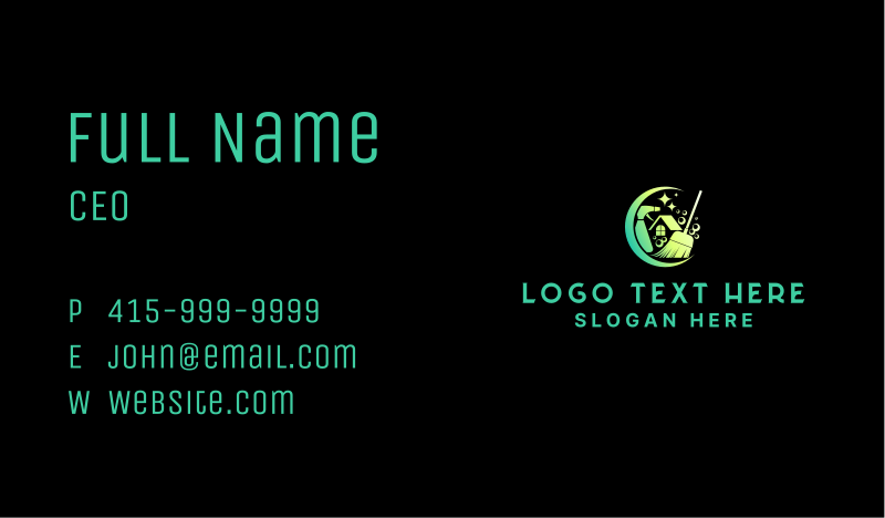 Clean Business Card example 4
