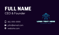 Artificial Intelligence Software Business Card