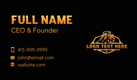 Skid Steer Loader Digger Business Card