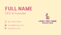 Easter Rabbit Egg  Business Card