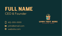 Painting Paint Bucket  Business Card
